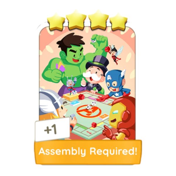 Assembly Required Buy Monopoly Go Stickers