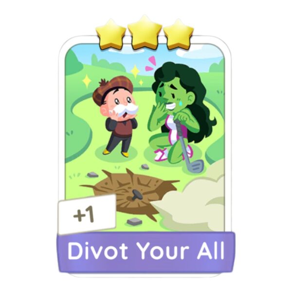 Divot Your All Buy Monopoly Go Stickers