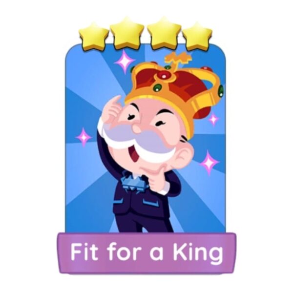 Fit for a King Buy Monopoly Go Stickers