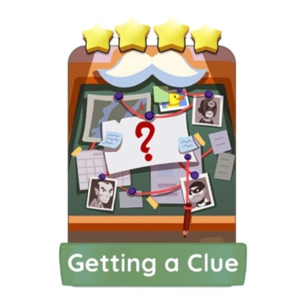 Getting a Clue Buy Monopoly Go Stickers