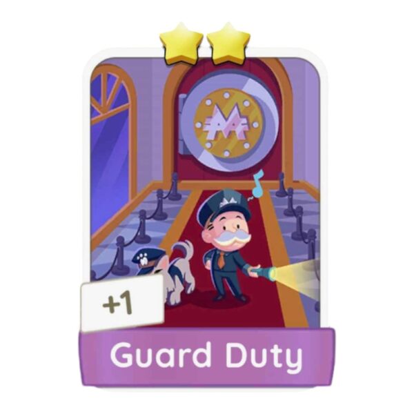 Guard Duty Buy Monopoly Go Stickers