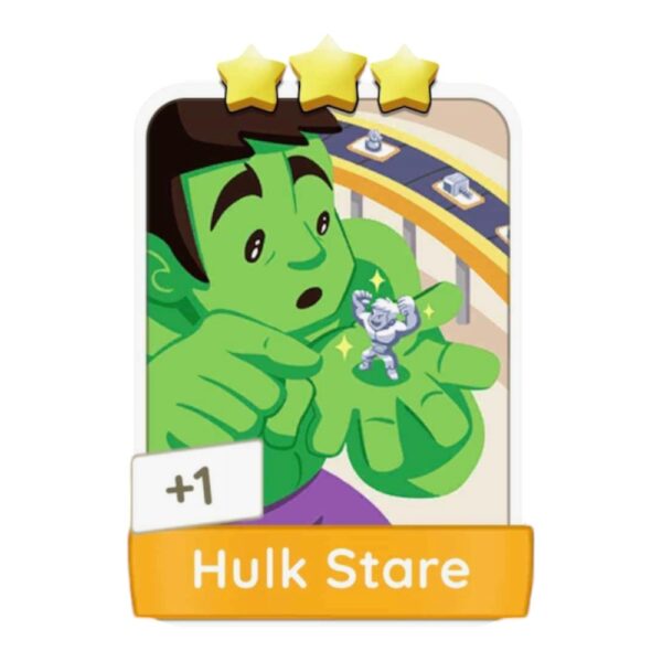 Hulk Stare Buy Monopoly Go Stickers