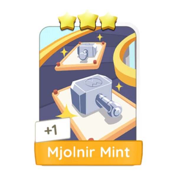 Mjolnir Mint Buy Monopoly Go Stickers