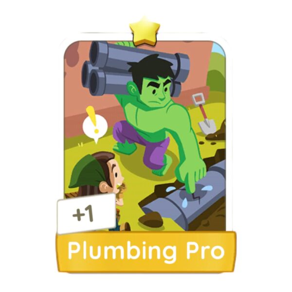 Plumbing Pro Buy Monopoly Go Stickers