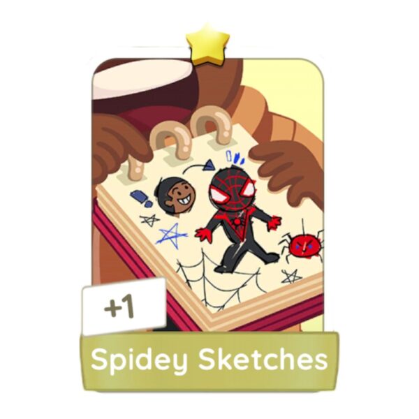 Spidey Sketches Buy Monopoly Go Stickers