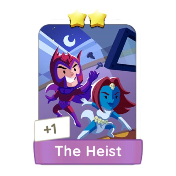The Heist Buy Monopoly Go Stickers