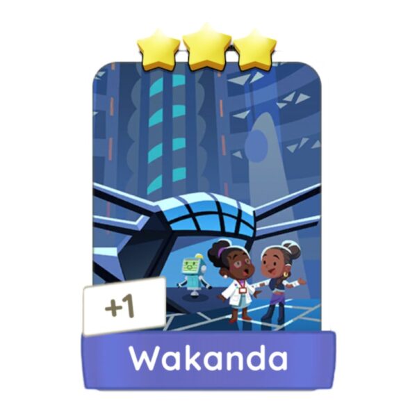 Wakanda Buy Monopoly Go Stickers