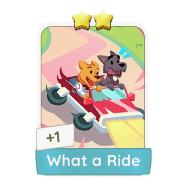What a Ride Buy Monopoly Go Stickers