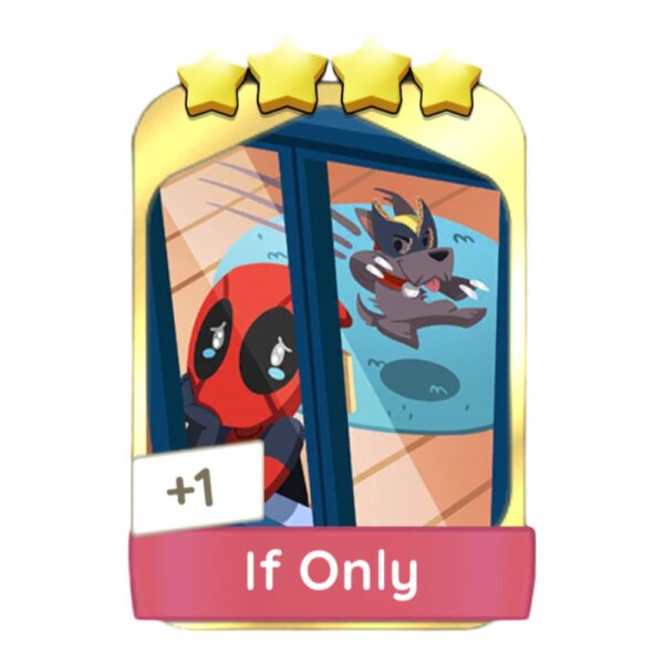 If Only - Set 14 Monopoly Go Gold Sticker