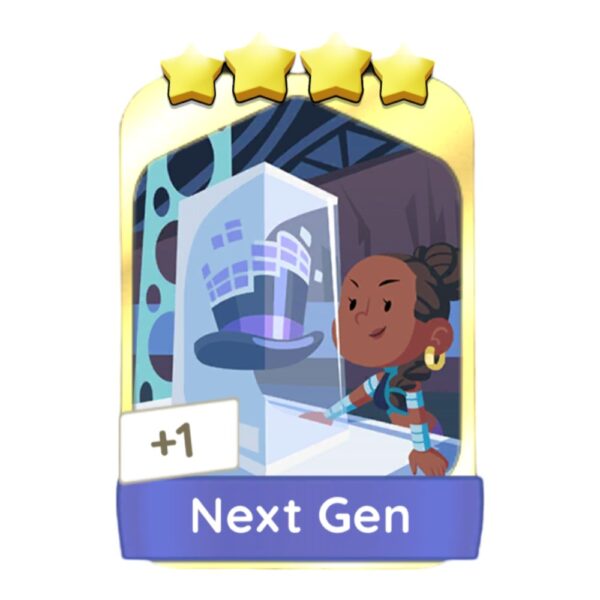 Next Gen - Set 16 Monopoly Go Gold Sticker