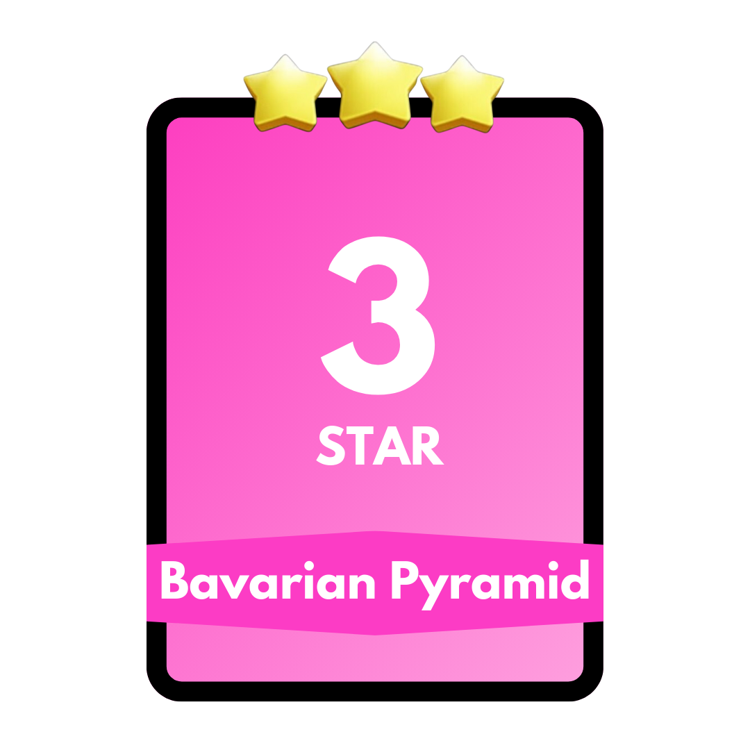 Bavarian Pyramid Mogo Stickers Monopoly Go Stickers our-features