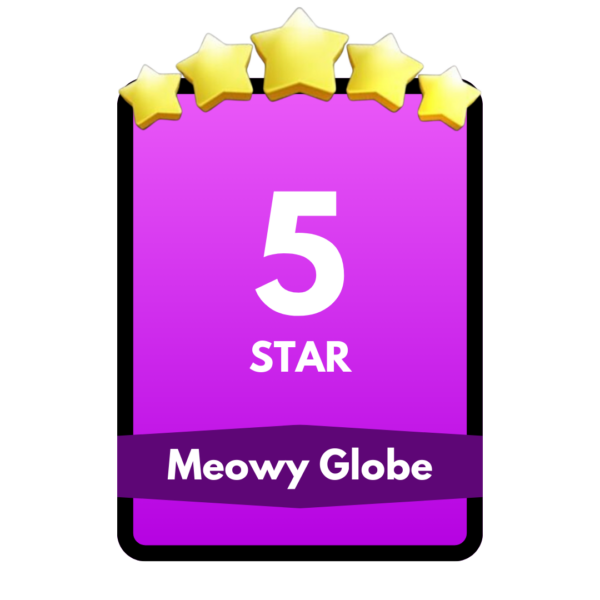 Meowy-Globe-Set-9-Cozy-Critters-Monopoly-Go-Stickers